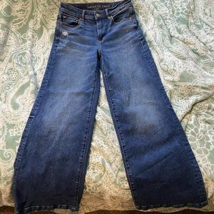 American Eagle wide leg jeans
